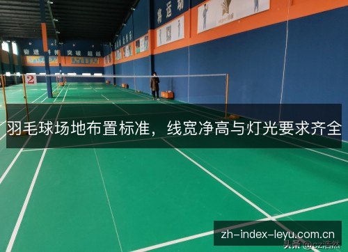羽毛球场地布置标准，线宽净高与灯光要求齐全